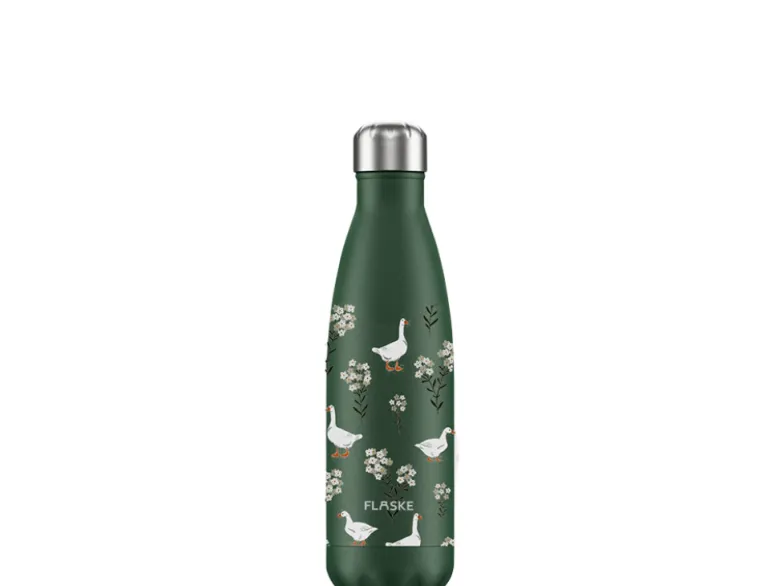 Flaske 500 ml rvs drinkfles - goose haven