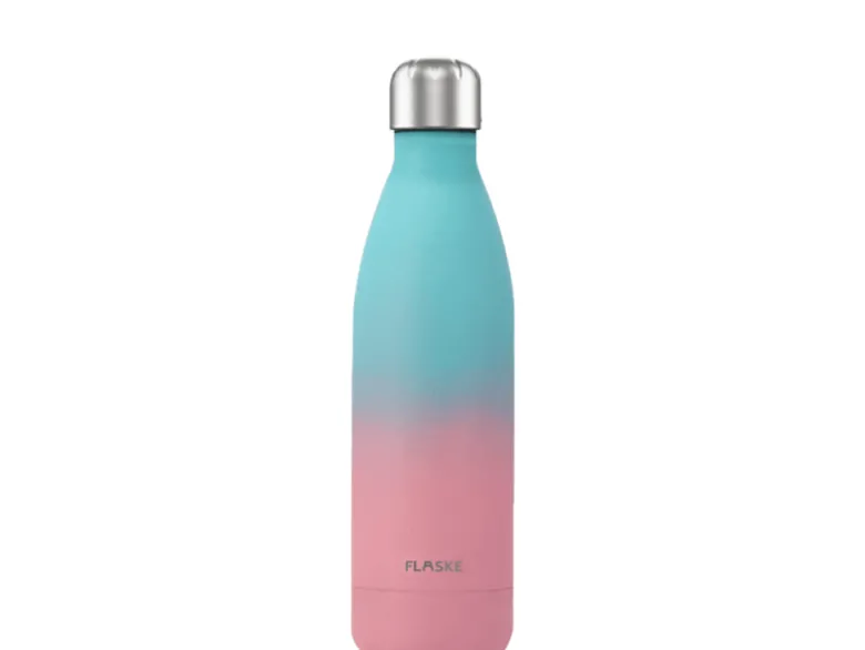 Flaske 750 ml rvs drinkfles - gradient spring