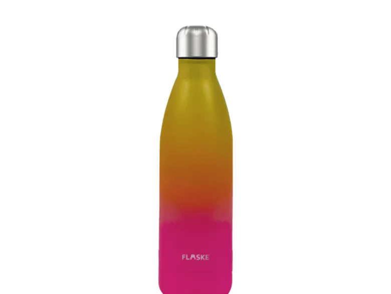FLASKE 750 ml RVS Drinkfles - Gradient Sunset