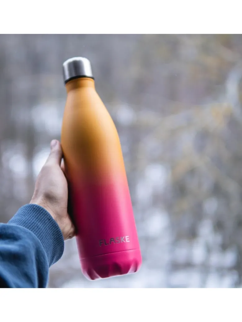 FLASKE 750 ml RVS Drinkfles - Gradient Sunset