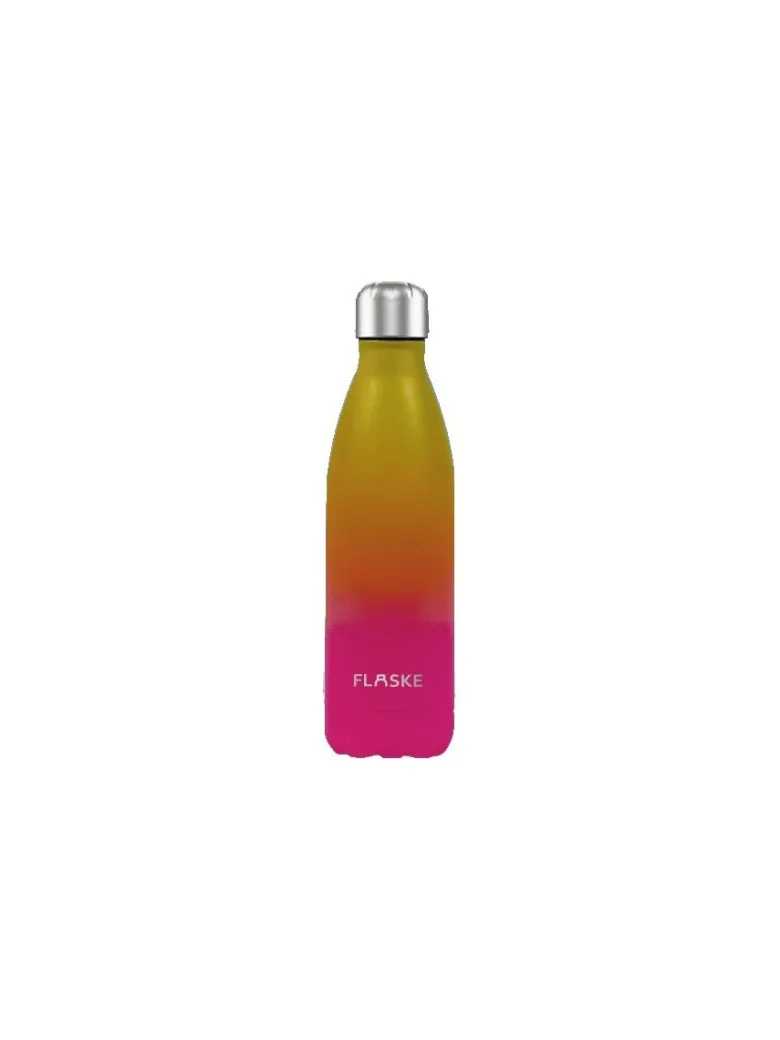 FLASKE 750 ml RVS Drinkfles - Gradient Sunset