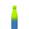 FLASKE 500 ml RVS Drinkfles - Gradient Lagoon