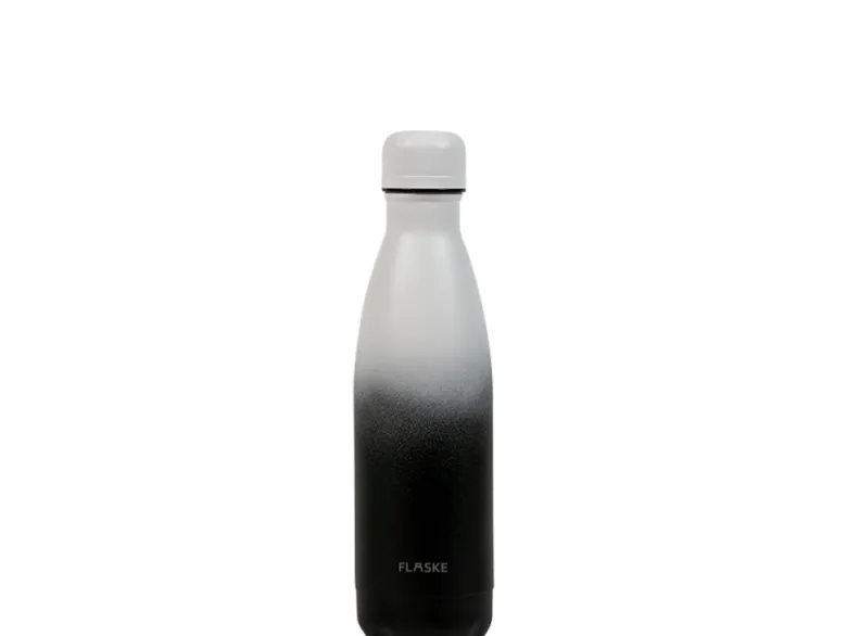 Flaske 500 ml rvs drinkfles - gradient mono