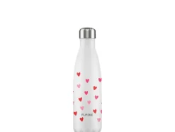 FLASKE 500 ml RVS Drinkfles - Hearts