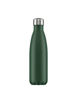 Flaske 500 ml rvs drinkfles - moss