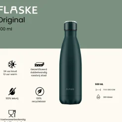 FLASKE 500 ml RVS Drinkfles - Moss