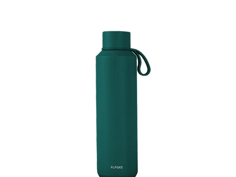 Flaske 600ml rvs drinkfles - moss