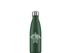 Flaske 500 ml rvs drinkfles - sea turtle