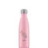 FLASKE 500 ml RVS Drinkfles - Standing Flamingo