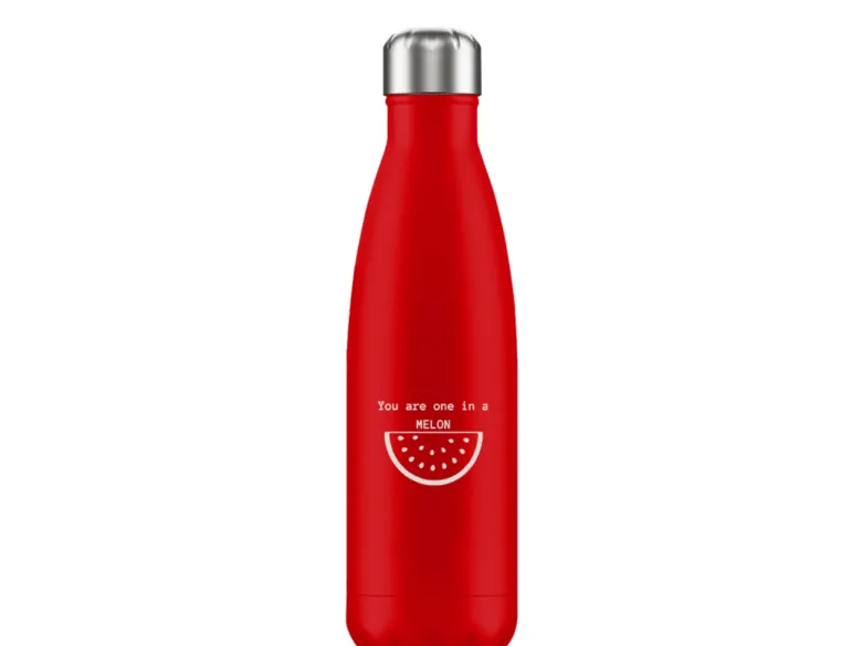 FLASKE valentines melon 500 ml RVS Drinkfles - Chilly