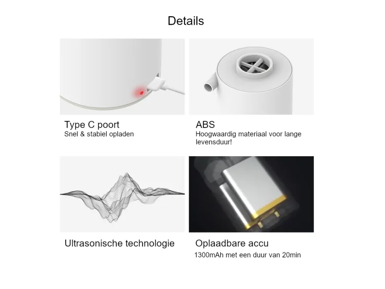 Flextail Gear Tiny Pump X automatische luchtpomp