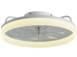 FlinQ AeroGlow Slimme plafondventilator met verlichting - White