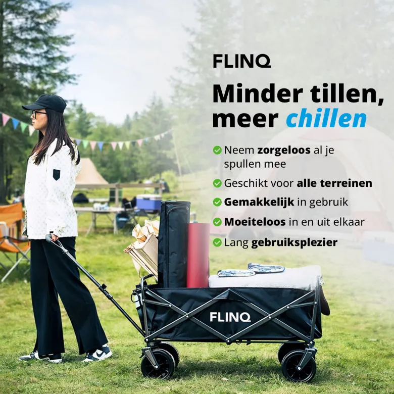 FlinQ bolderkar - 130 kg