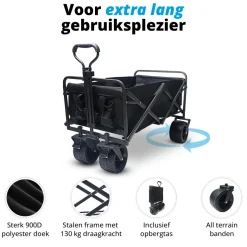 FlinQ bolderkar - 130 kg