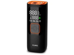 FlinQ draagbare luchtcompressor - Black/Orange