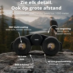 FlinQ HD verrekijker - Black