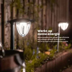 FlinQ Juno Solar fakkel - Set van 2