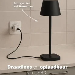 FlinQ Lume draadloze tafellamp - Green