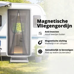 FlinQ magnetisch vliegengordijn - 91 x 210 cm