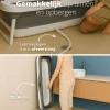 FlinQ opvouwbaar ligbad - Grey/White