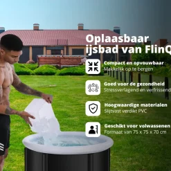 FlinQ opvouwbaar outdoor zitbad