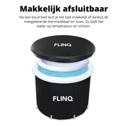 FlinQ opvouwbaar outdoor zitbad