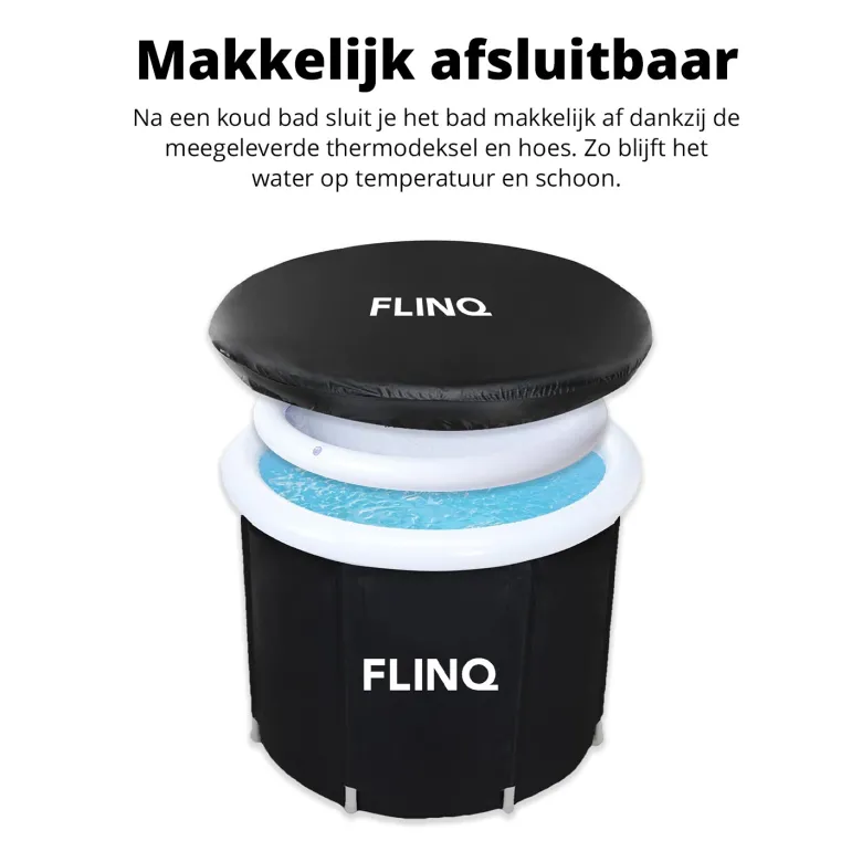 FlinQ opvouwbaar outdoor zitbad