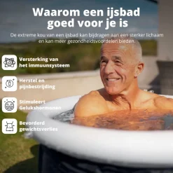FlinQ opvouwbaar outdoor zitbad