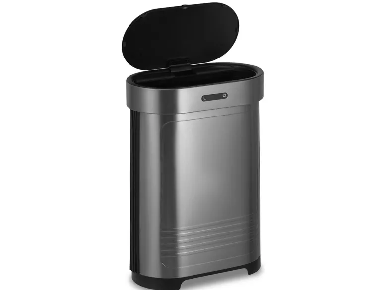FlinQ opvouwbare sensor prullenbak - 60 liter