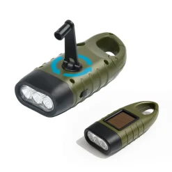 FlinQ opwindbare zaklamp - Set van 2