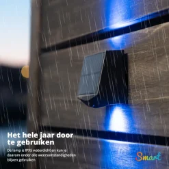 FlinQ Orion Smart Solar Wandlamp