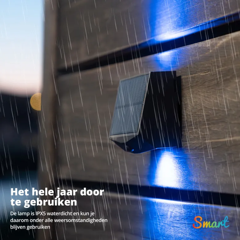 FlinQ Orion Smart Solar Wandlamp