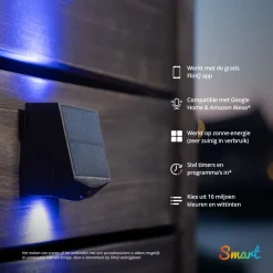 FlinQ Orion Smart Solar Wandlamp