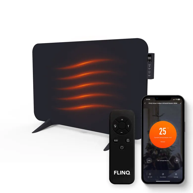 FlinQ Slimme Infrarood Verwarming - 450 watt