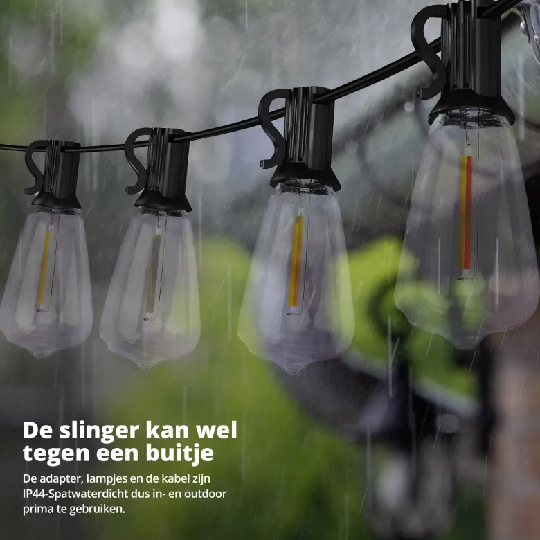 FlinQ Slimme Premium lichtslinger - 15 meter
