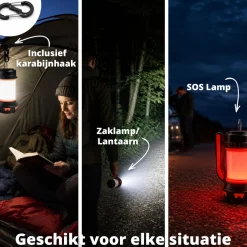 FlinQ TrailBeam Oplaadbare Campinglamp