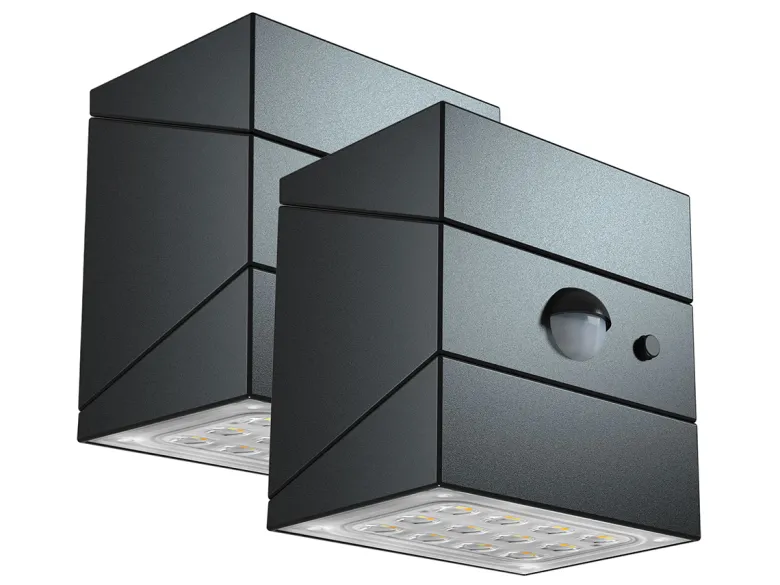FlinQ TwistCube Solar wandlamp - set van 2