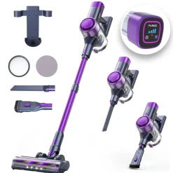 FlinQ V12 steelstofzuiger met kruimeldief - Purple
