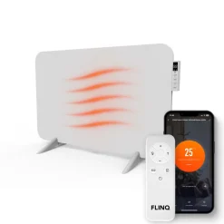 FlinQ 450 watt Slimme Infrarood verwarming - wit