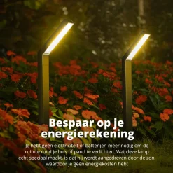 FlinQ Yora Solar tuinverlichting - Set van 2