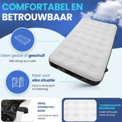 FLOAT Gemina 3 in 1 Luchtbed met elektrische pomp