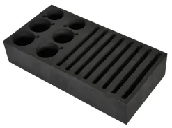 Foam borden en bekerhouder
