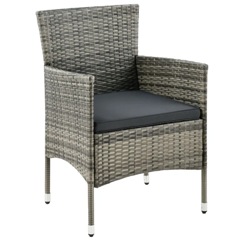 Fort Myers polyrotan grijze loungeset