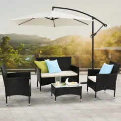 Fort Myers Polyrotan Loungeset