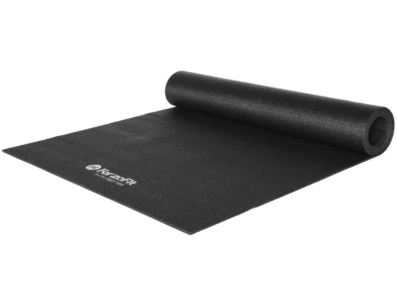 ForzaFit 4 mm antislip yogamat - Black