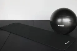 ForzaFit 12 mm yoga mat met draagriem - Black