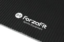ForzaFit 12 mm yoga mat met draagriem - Black
