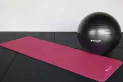 ForzaFit 12 mm yoga mat met draagriem - Pink