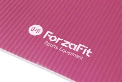 ForzaFit 12 mm yoga mat met draagriem - Pink