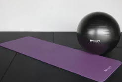 ForzaFit 12 mm yoga mat met draagriem - Purple